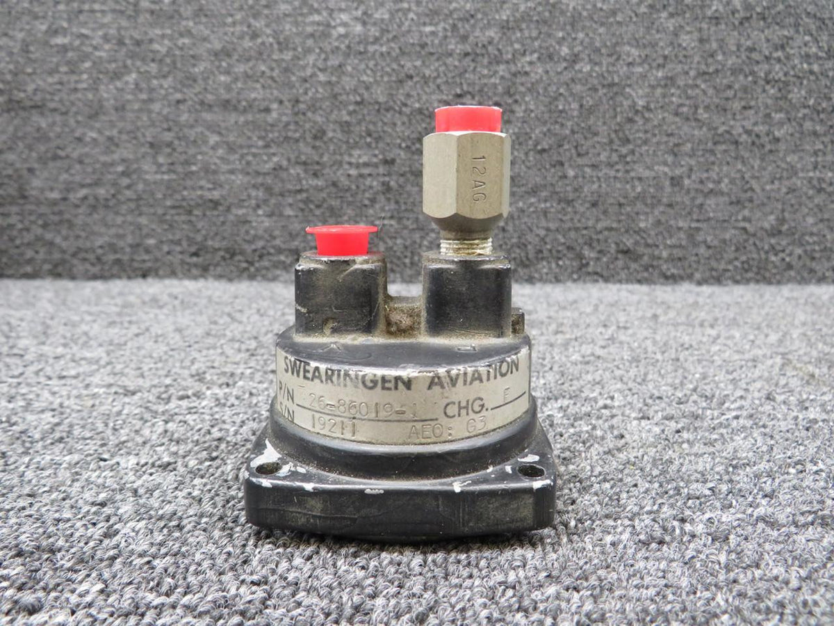Swearingen 26-86019-1 Swearingen Vacuum Suction Indicator (Short Housing)