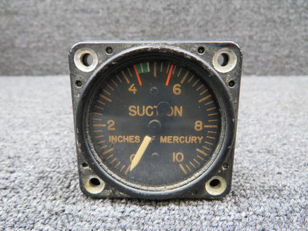 Swearingen 26-86019-1 Swearingen Vacuum Suction Indicator (Worn, Faded Face)