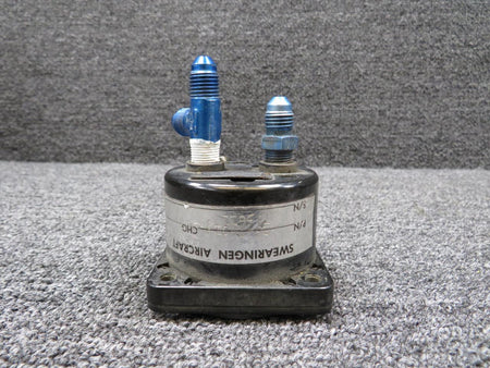 Swearingen 26-86019-1 Swearingen Vacuum Suction Indicator (Worn, Faded Face)