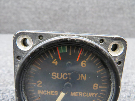Swearingen 26-86019-1 Swearingen Vacuum Suction Indicator (Worn, Faded Face)