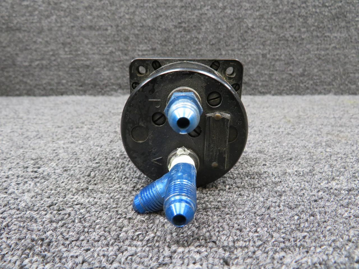 Swearingen 26-86019-1 Swearingen Vacuum Suction Indicator (Worn, Faded Face)