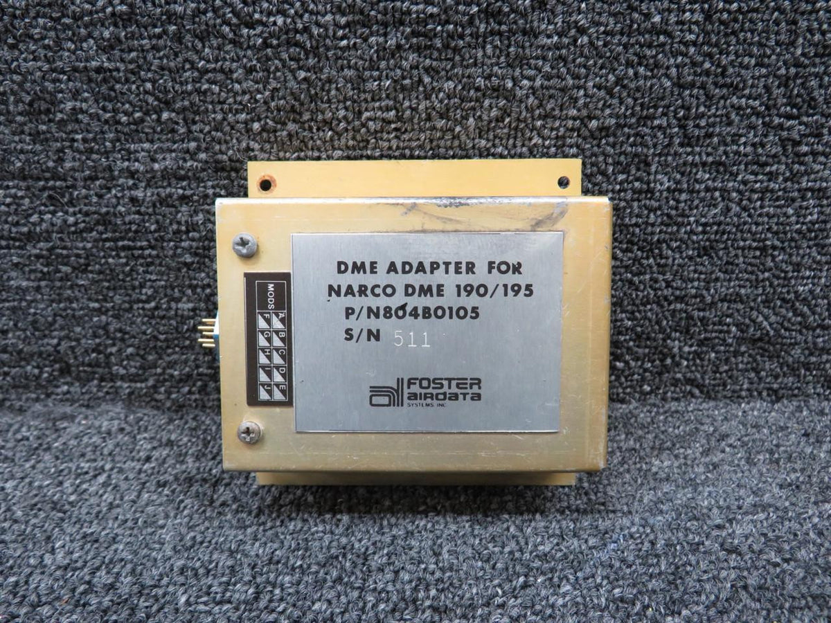 Foster 804B0105 Foster Airdata DME Adapter with Modifications