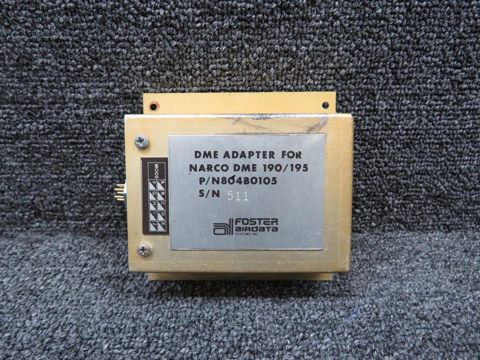Foster 804B0105 Foster Airdata DME Adapter with Modifications