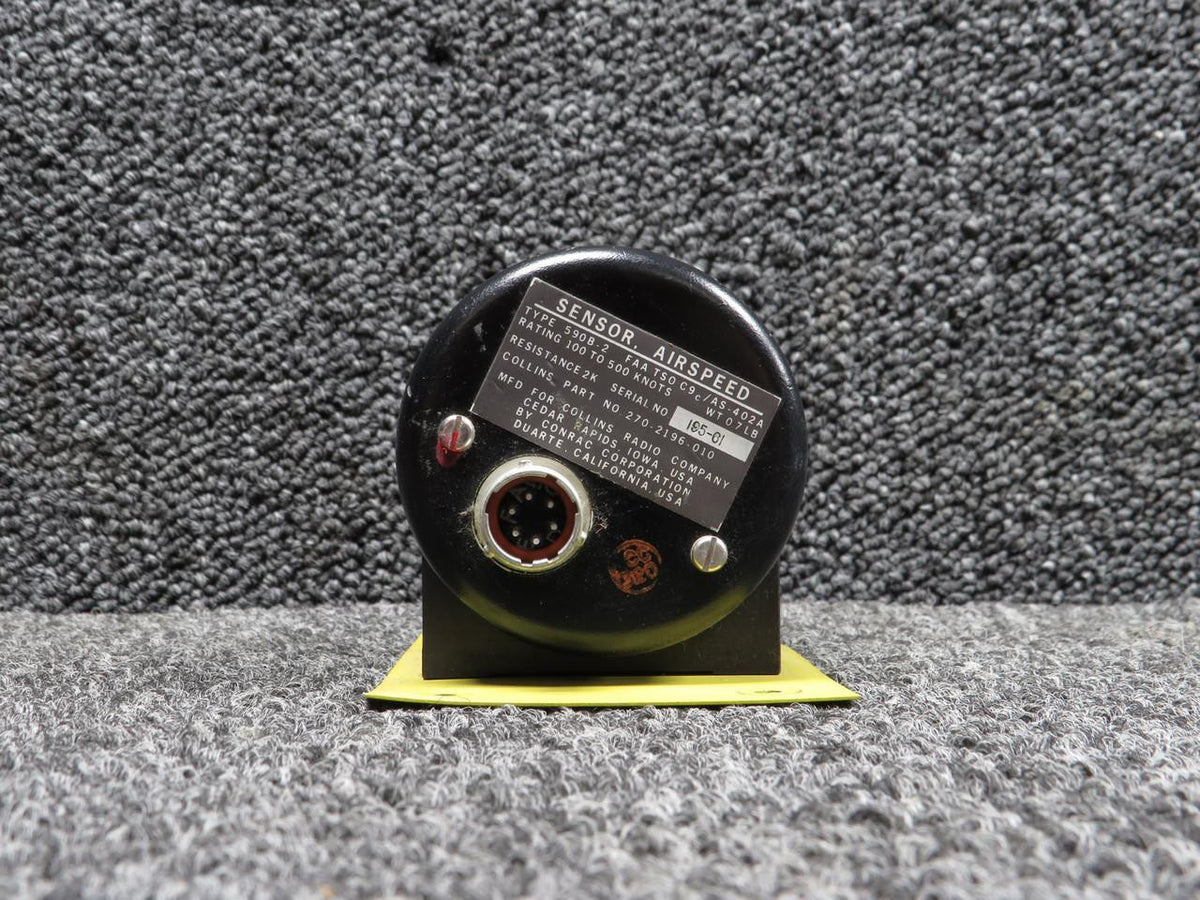 Collins 270-2196-010 Collins 590B-2 Airspeed Sensor Unit