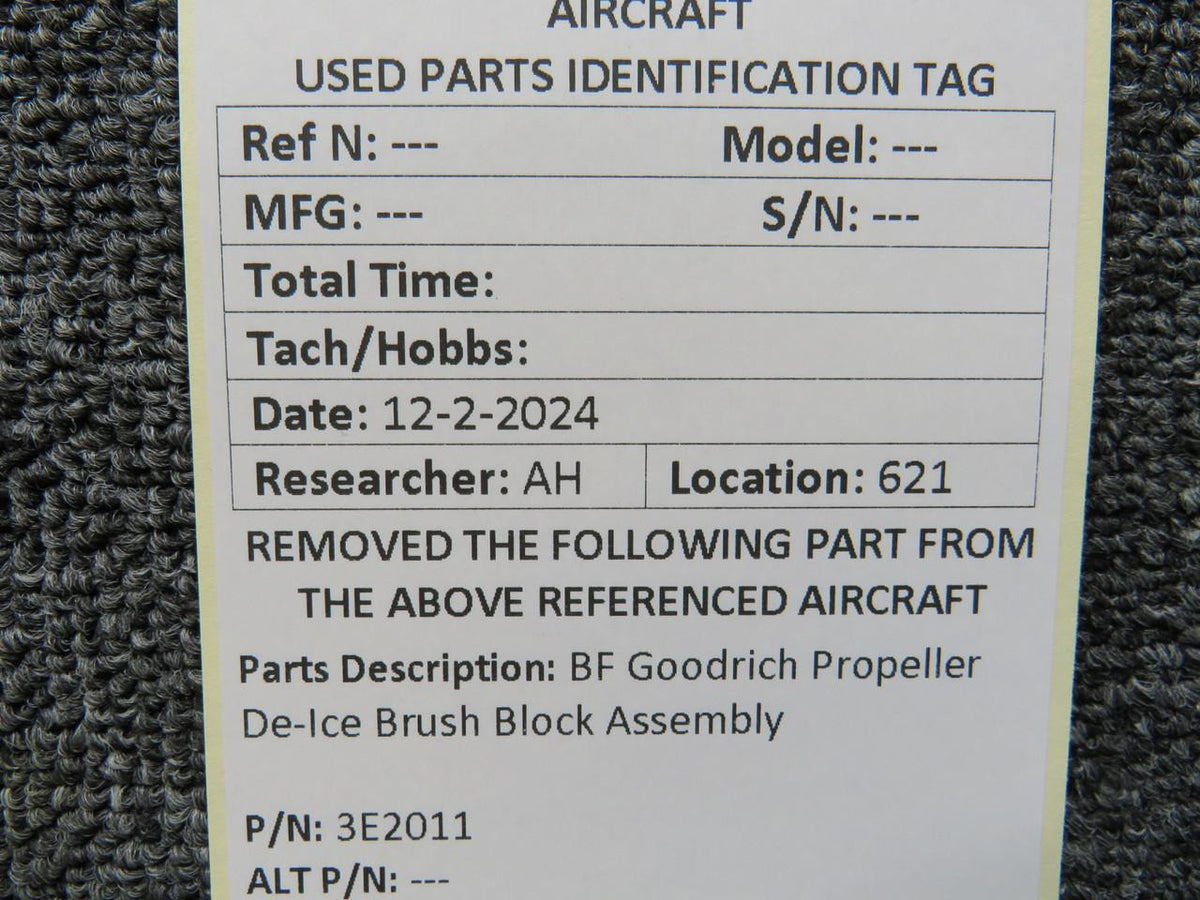 BF Goodrich  3E2011 BF Goodrich Propeller De-Ice Brush Block Assembly