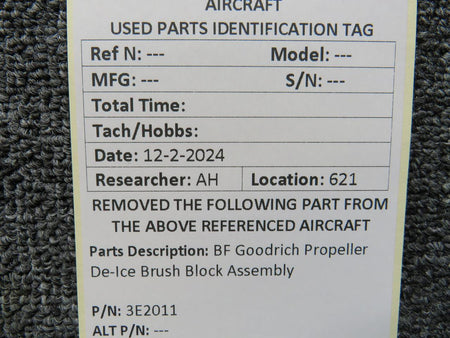 BF Goodrich  3E2011 BF Goodrich Propeller De-Ice Brush Block Assembly