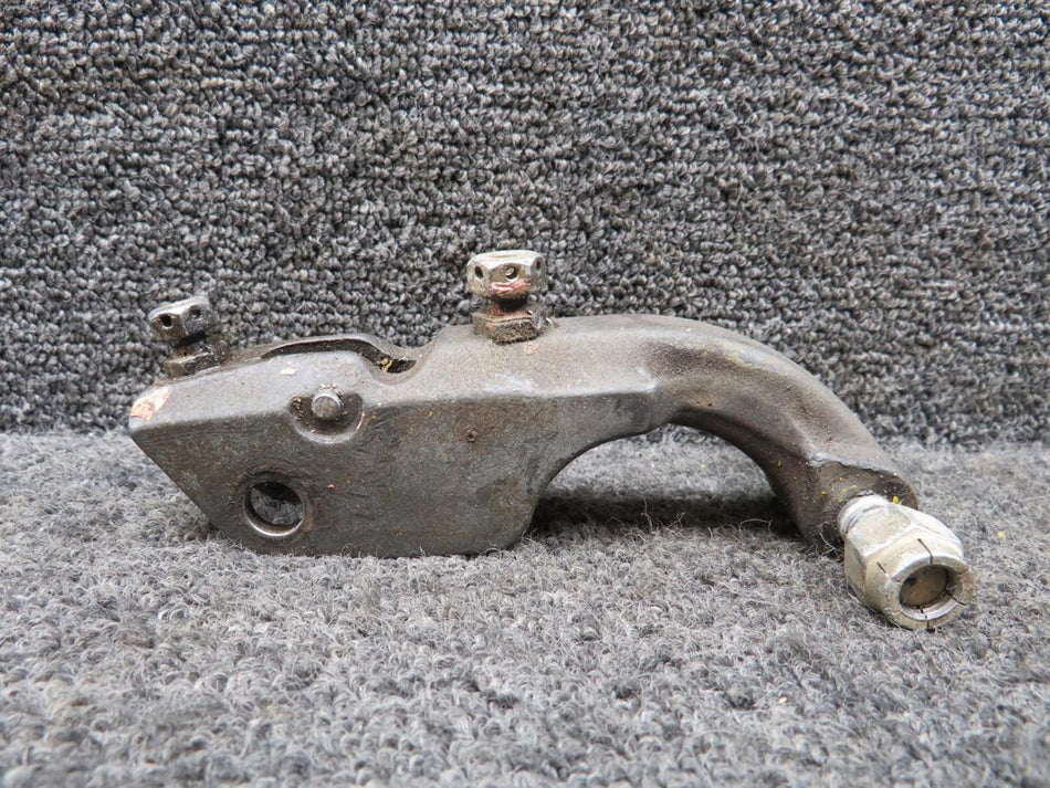 Cessna Aircraft Parts 1241411-1 Cessna 210D Main Gear Down Lock Housing LH (Worn)