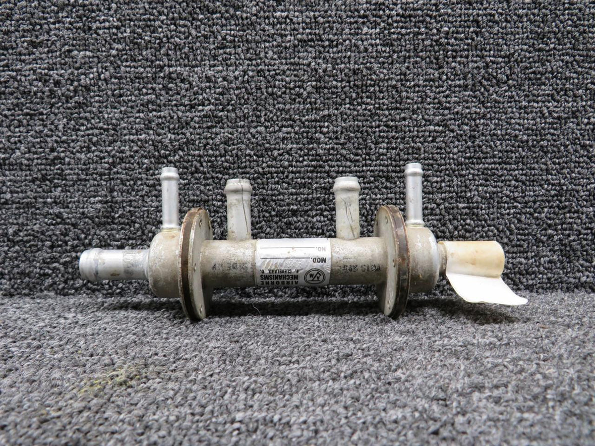 Piper Aircraft Parts 492-079 Piper PA30 Airborne Vacuum Check Valve and Manifold Assembly