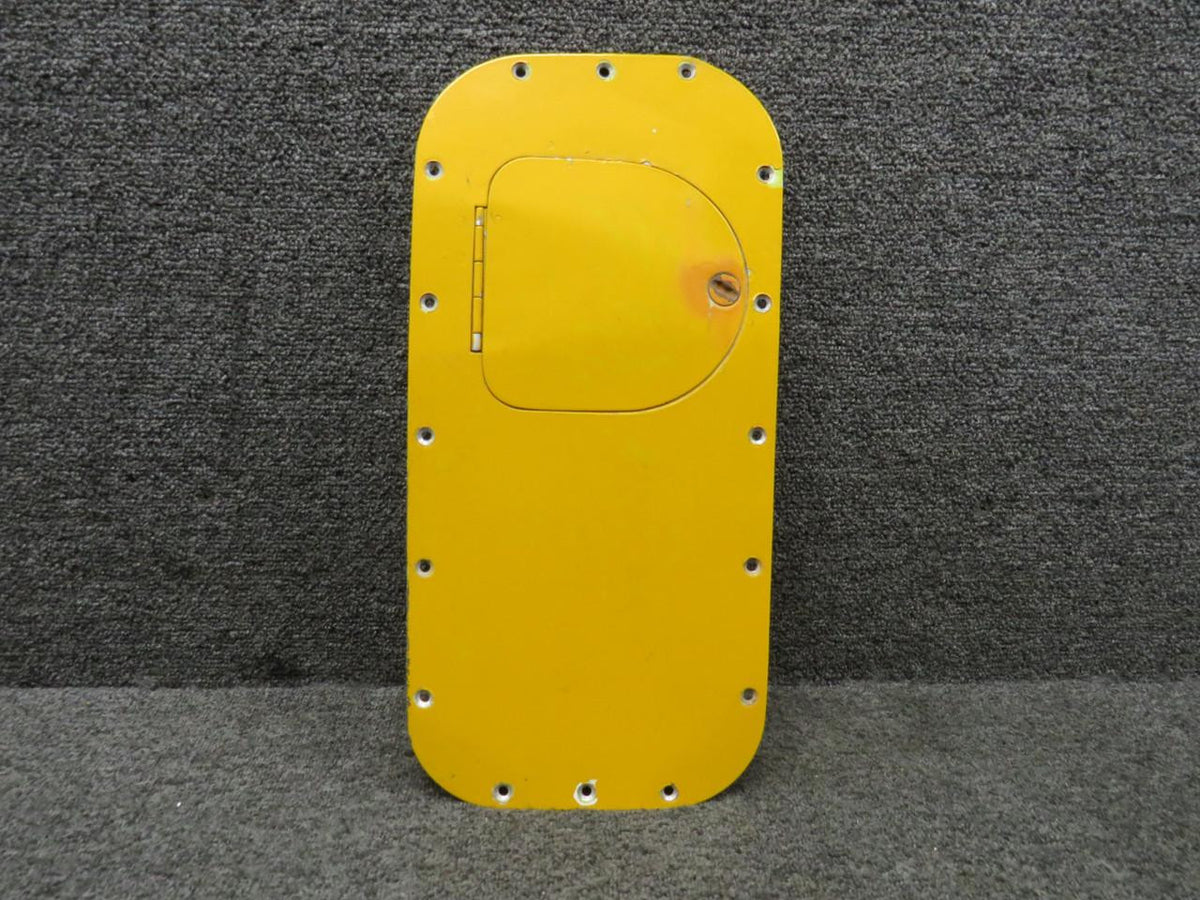 Beechcraft Parts 35-115028-21 Beechcraft A35 Wing Fuel Door Assembly RH (Worn Holes)