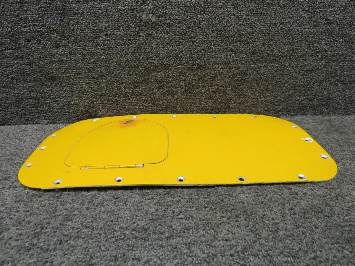 Beechcraft Parts 35-115028-21 Beechcraft A35 Wing Fuel Door Assembly RH (Worn Holes)