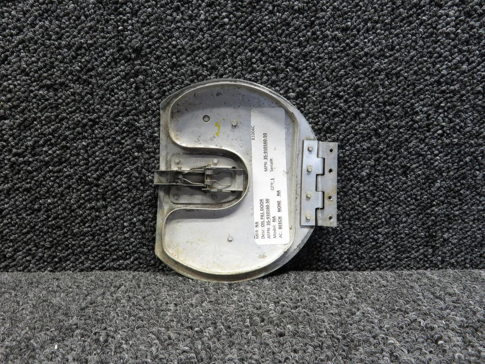 Beechcraft Parts 35-910160-50 Beech 35 Oil Filler Access Door
