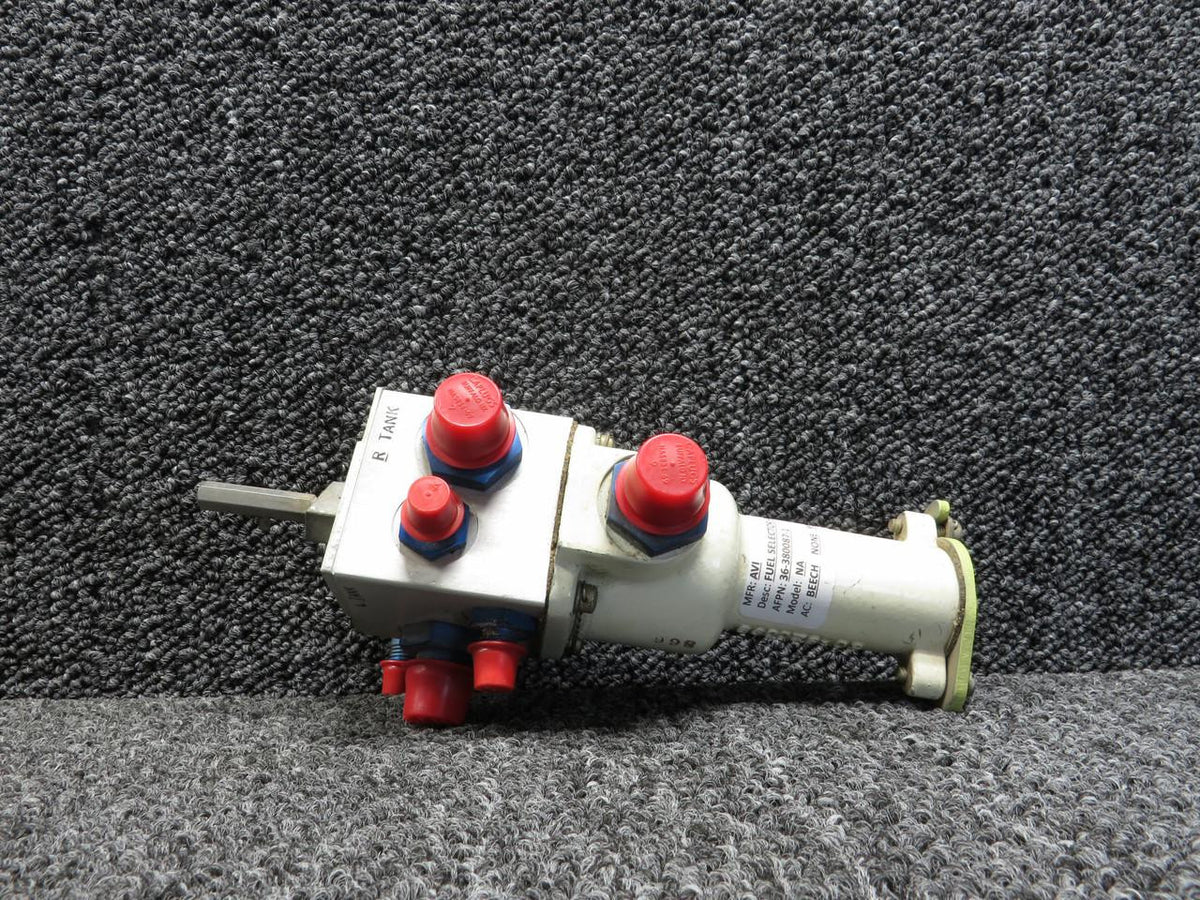 AVI 36-380087-1 Avi Fuel Selector Valve Assembly (No Lever Handle)