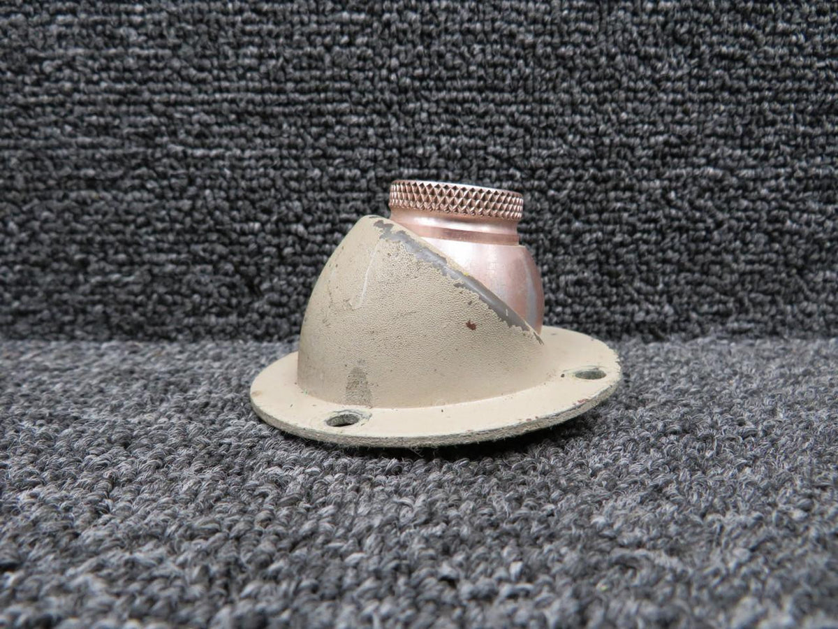 Cessna Aircraft Parts 0813610-3 (Use: S1646-1) Cessna 210B Wemac Cabin Air Valve (Worn)