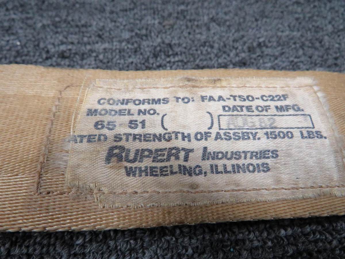 No Brand 65-51 Rubert Seatbelt Half with Buckle
