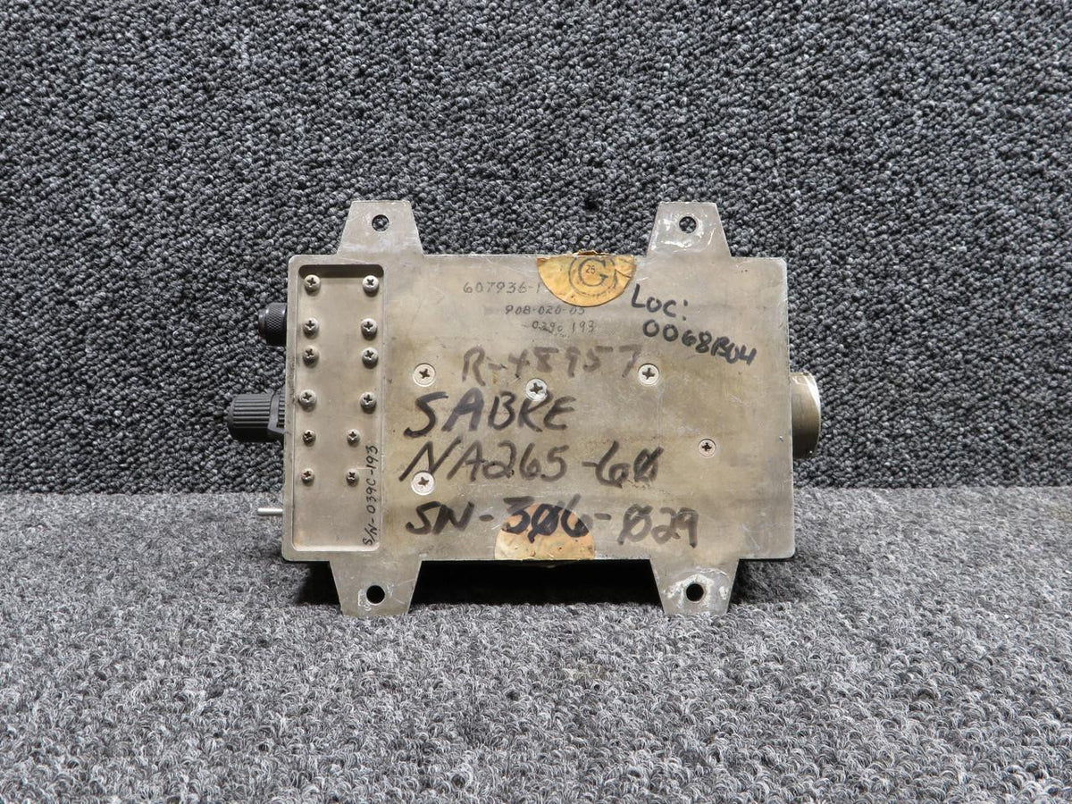Enviro Systems 607936-1-2 Garret Electronic Aircraft Windshield Temp. Control Box (Scratches)