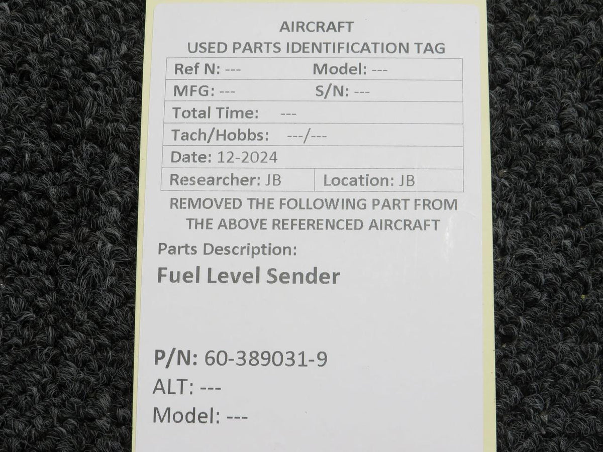 No Brand 60-389031-9 Fuel Level Sender