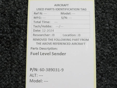 No Brand 60-389031-9 Fuel Level Sender