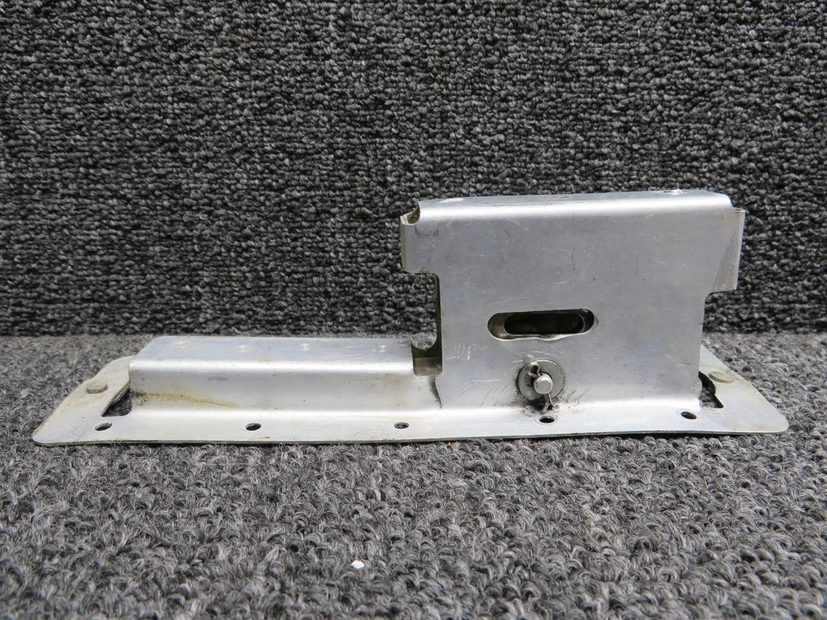 Cessna Aircraft Parts 0311434, 0311435 Cessna 195B Cabin Door Handle with Bracket (Worn)