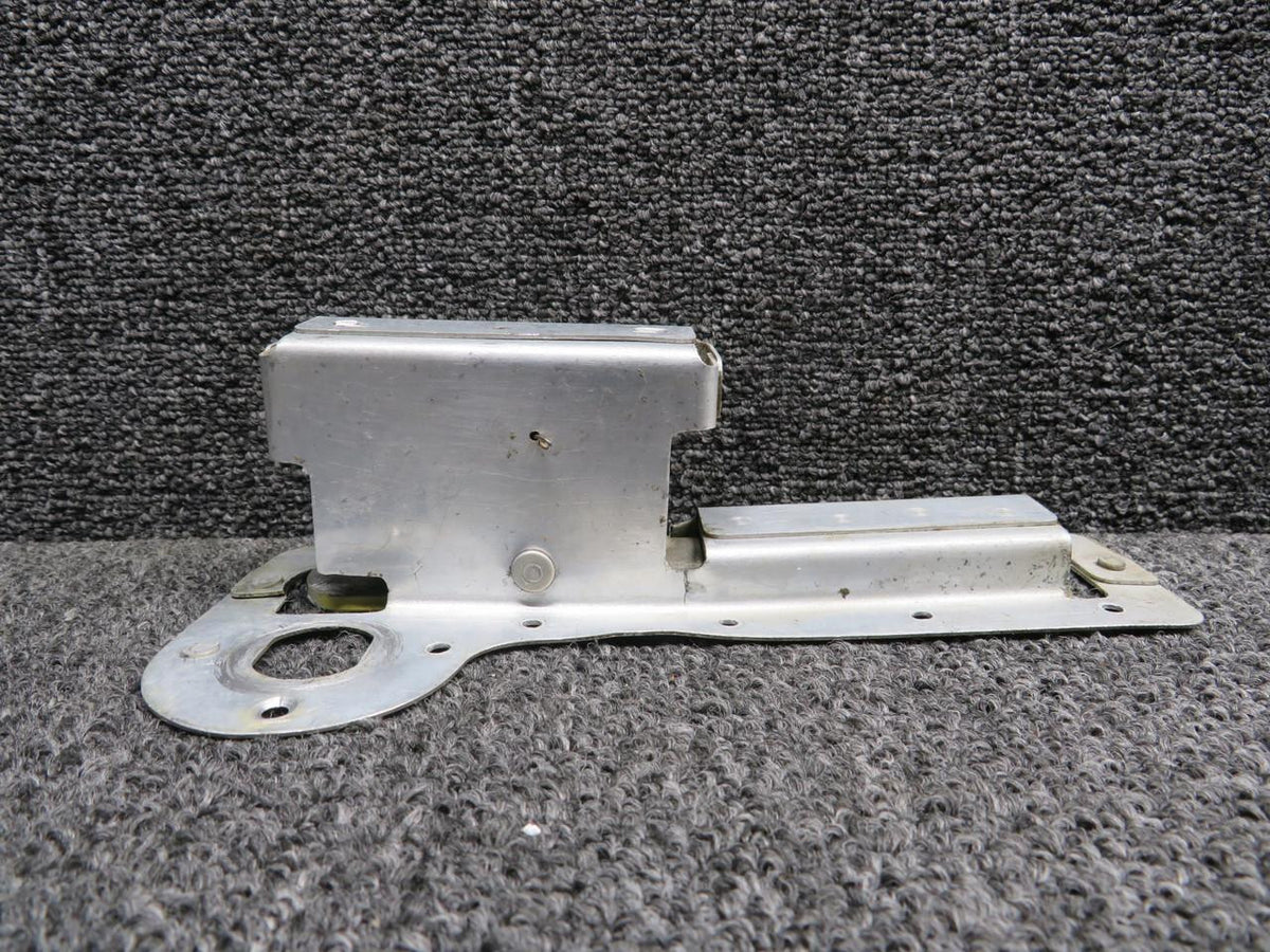 Cessna Aircraft Parts 0311434, 0311435 Cessna 195B Cabin Door Handle with Bracket (Worn)