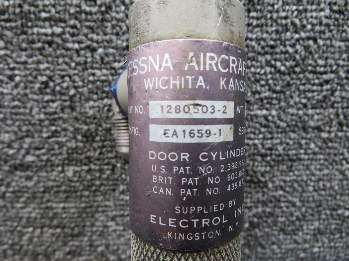Electrol EA1659-1 (Alt: 1280503-2) Electrol Nose Gear Door Actuator Assembly (Worn)
