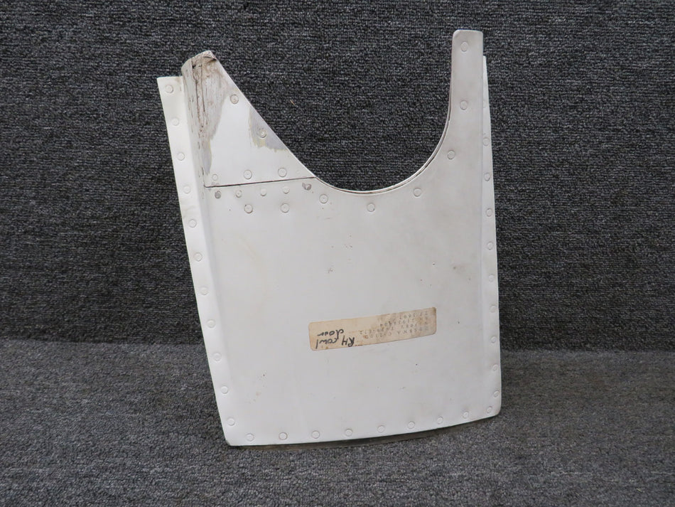 1213469-204 Cessna 210D Cowl Flap Door Assembly RH (Worn Metal)