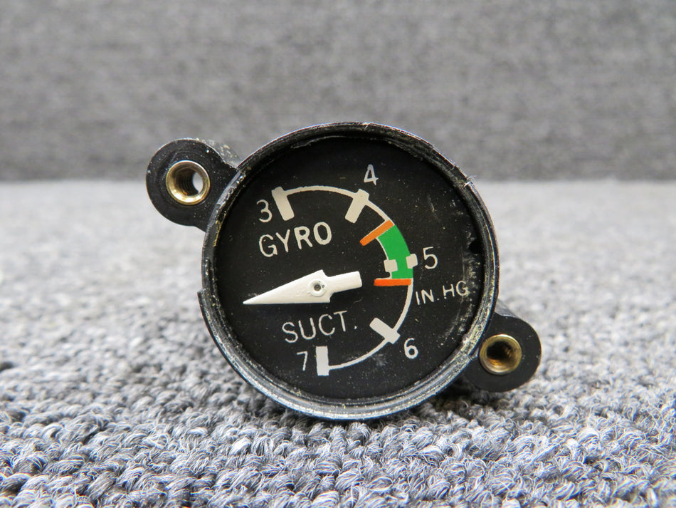 3-310-5 UMA Gyro Suction Indicator (Chipped Face, Loose Screen)