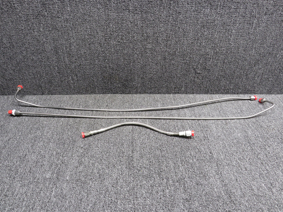 0300106-79 Cessna 195B Landing Gear Brake Line Set of 3 (Aftermarket)