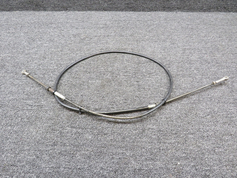 S1391-9 Cessna 337B Forward Throttle Control Cable Assembly (Length: 66.5")