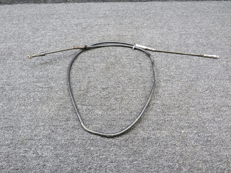 S1391-9 Cessna 337B Forward Throttle Control Cable Assembly (Length: 64.5")