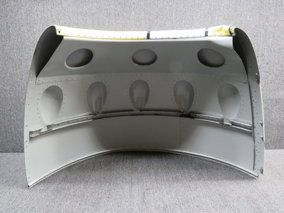0352133 Cessna 195B Left Upper Engine Cowl Assembly (Damaged)