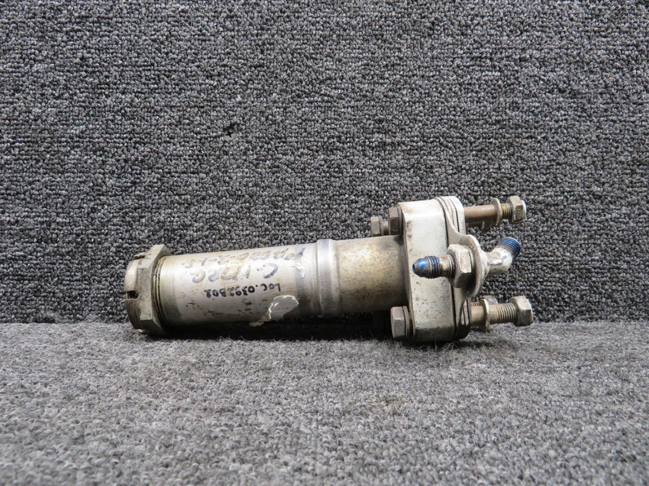 ベース A.S.P. GEAR CROSSAMP VINTAGE 0541124 Cessna 177RG Main Landing Gear Axle Assembly w Plates
