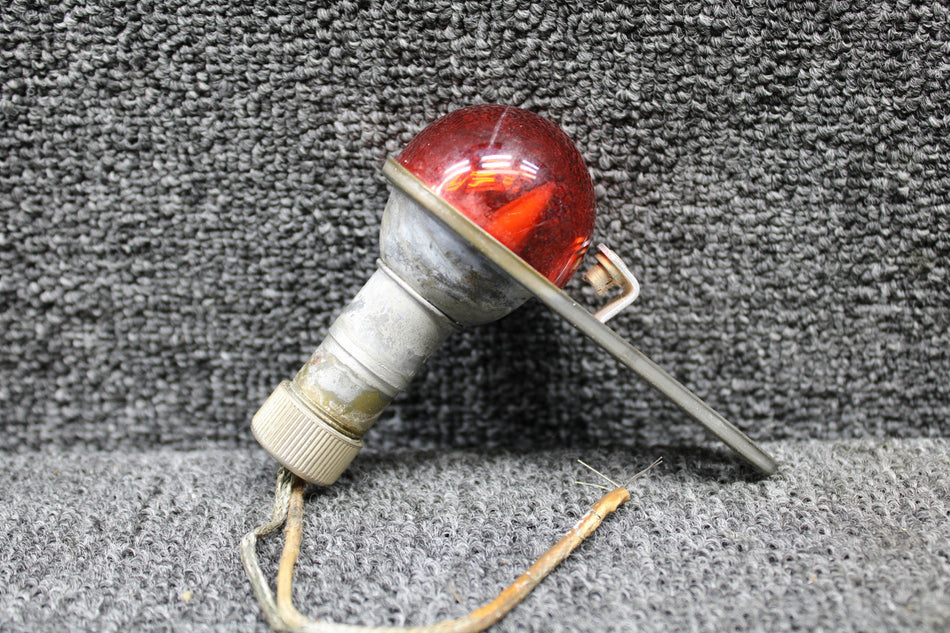 A-1285-R-12 Grimes Navigation Light Assembly LH (Red, 14V) (No Retainer)