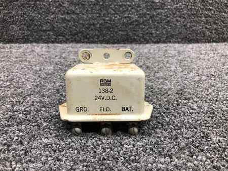 138-2 RBM Controls Relay Assembly (Volts: 24) BAS Part Sales | Airplane Parts