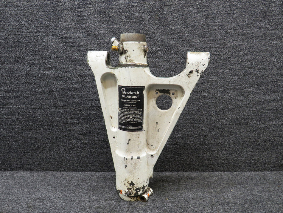 95-824005-1, 35-825195-21 Beechcraft N-35 Nose Gear Brace & Barrel Assembly