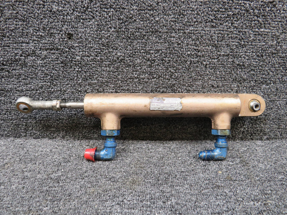 1281028-2 (Use: 9882007-2) Cessna 210 Nose Gear Door Actuator Assembly (Worn)