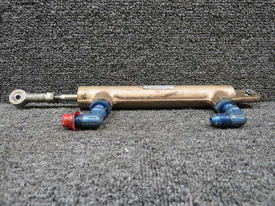 1281028-2 (Use: 9882007-2) Cessna 210 Nose Gear Door Actuator Assembly (Worn)