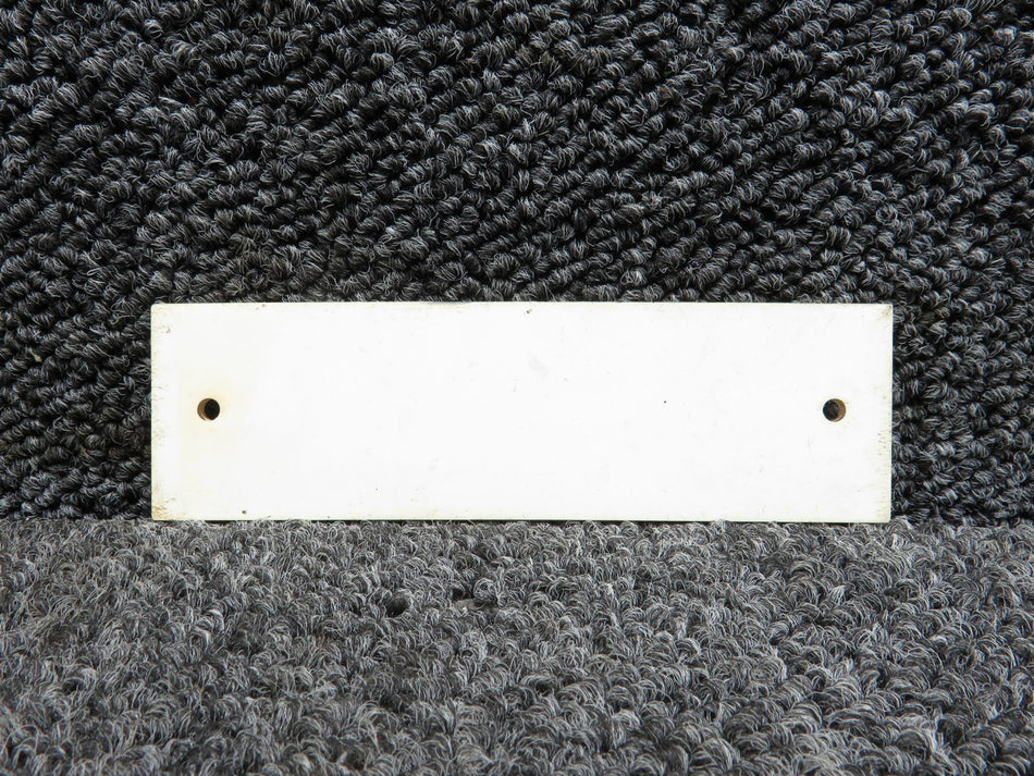 114-530115-5 Beechcraft 1900C AFT Baggage Limitation Instruction Placard