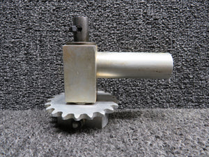 169-524018-39 Beech B23 Control Column Fitting with Bushing, Bearings, Sprocket