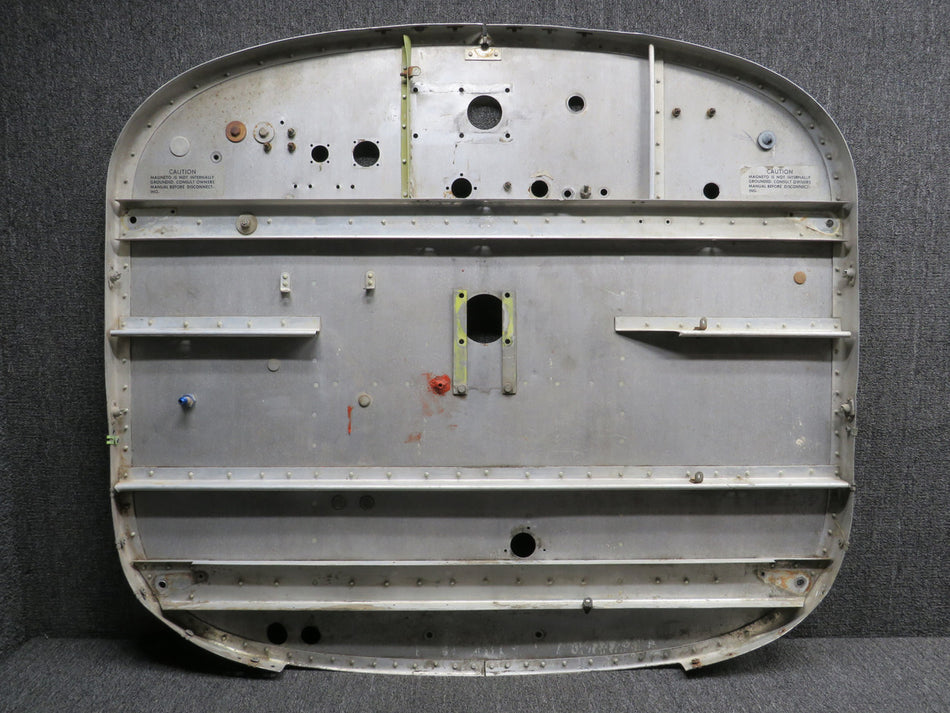 169-400010-687 Beechcraft B23 Firewall Assembly (Holes Worn, Some Damage)