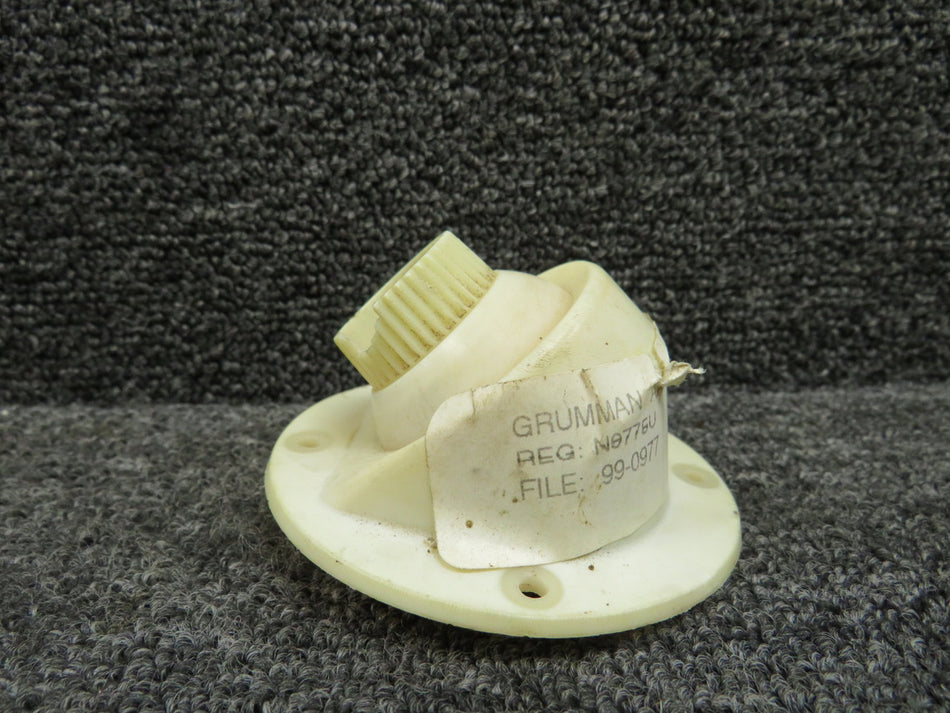 B2150-2 Grumman AA-5A Cabin Air Vent Assembly (Plastic) (Chipped)