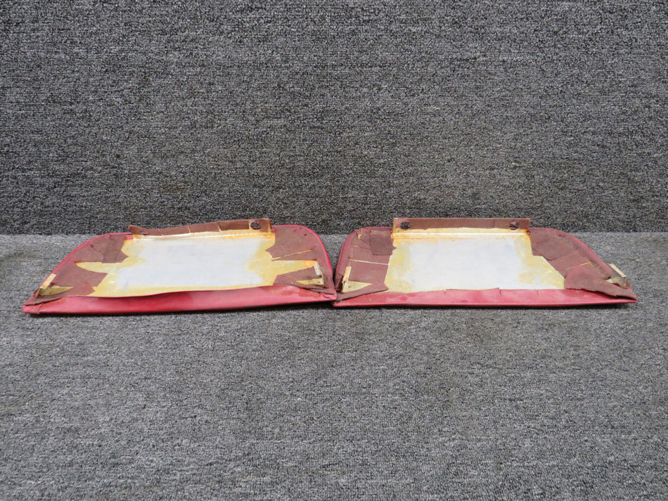 0700122-13, 0700122-12 Cessna 182P Sun Visor Set LH & RH (Minus Bracket) (Worn)