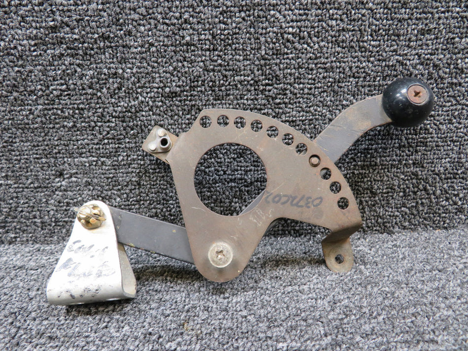 0713315-1 Cessna 182P Cowl Flap Lever Assembly (Worn)