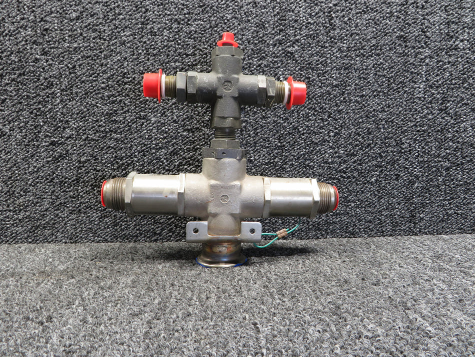 5514120-2, 85300 Cessna 501SP Pneumatic Fitting Assembly with Check Valves