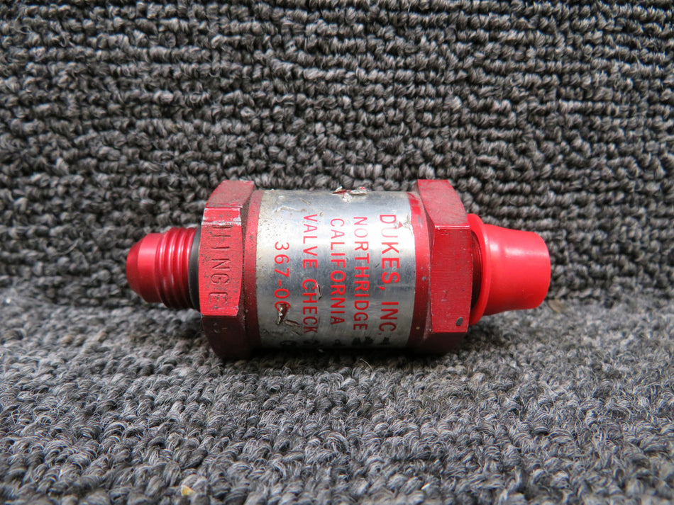 367-00 (Use: S2218-1) Dukes Fuel Check Valve (Worn)