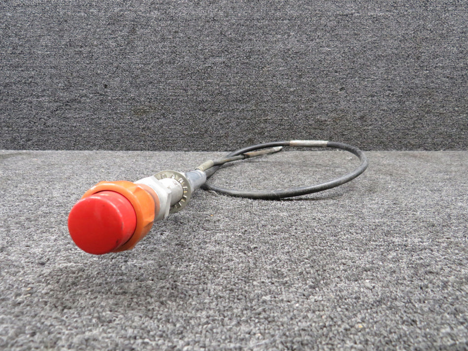S1220-3 (Use: S1220-3A) Cessna 210D Mixture Control Cable Assembly (L: 37.25 In)