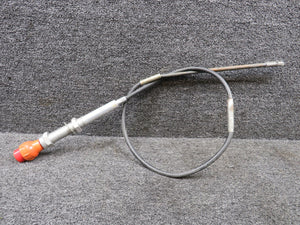 S1220-3 (Use: S1220-3A) Cessna 210D Mixture Control Cable Assembly (L: 37.25 In)