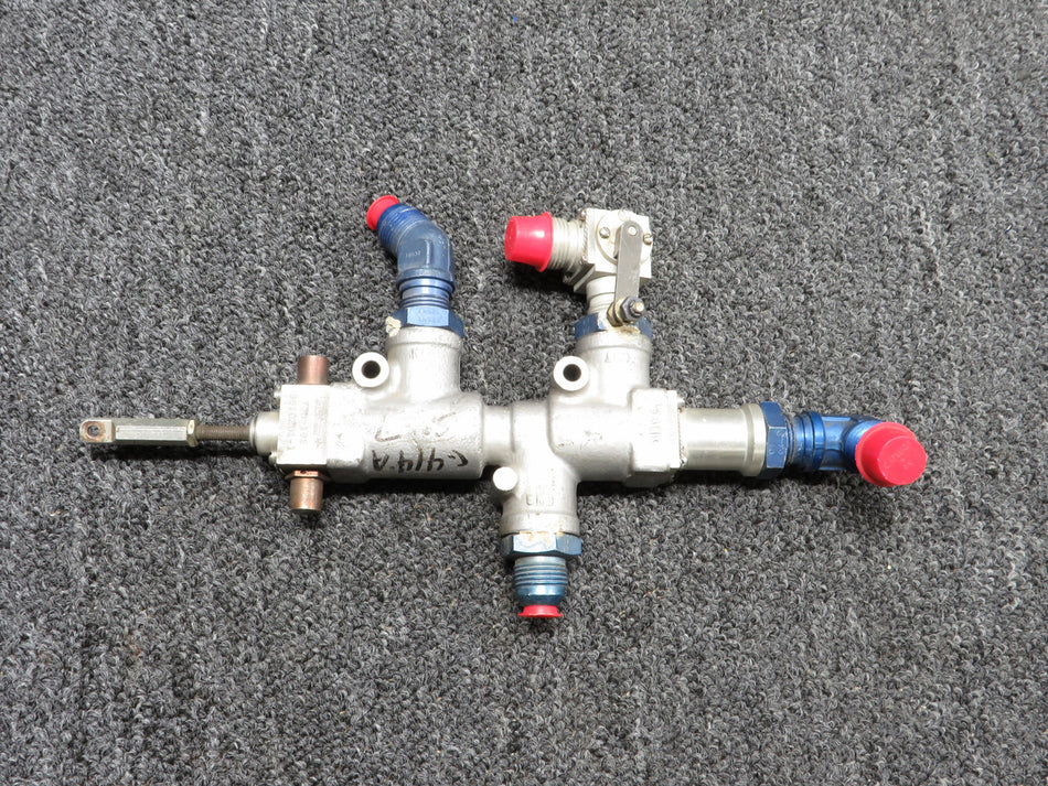 9910201-1 (Alt: 9910201-1SP) AVI Fuel Selector with LH Shutoff