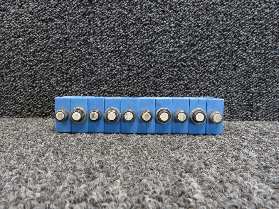 S-1360-10, 454669 Wood Electric Circuit Breaker (Amps: 10) Set of 10