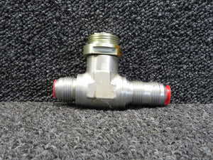 12C204, S2872D12 Allen Aircraft Products Check Valve with Bulkhead Tee