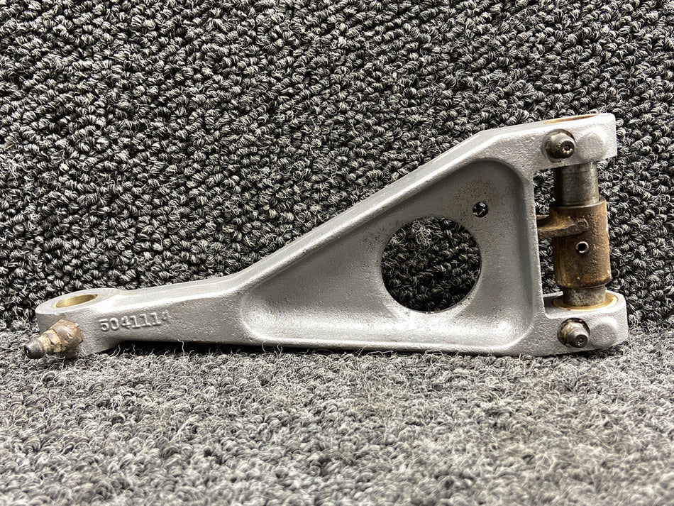 5141005-6 Cessna 421B Lower Main Gear Torque Link RH w Spacer (Bead Blasted)